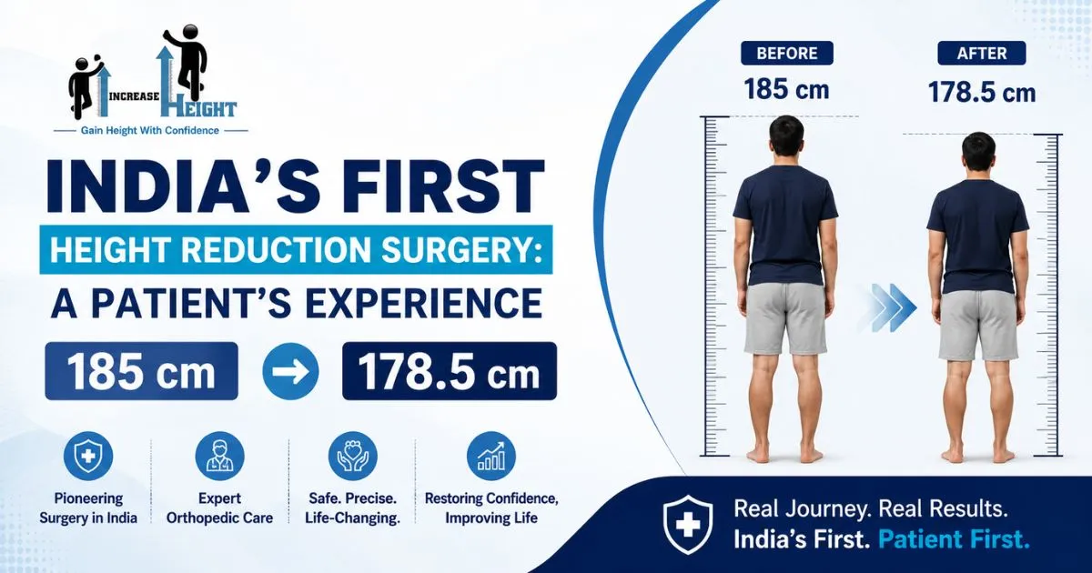 India’s First Height Reduction Surgery: Patient Experience