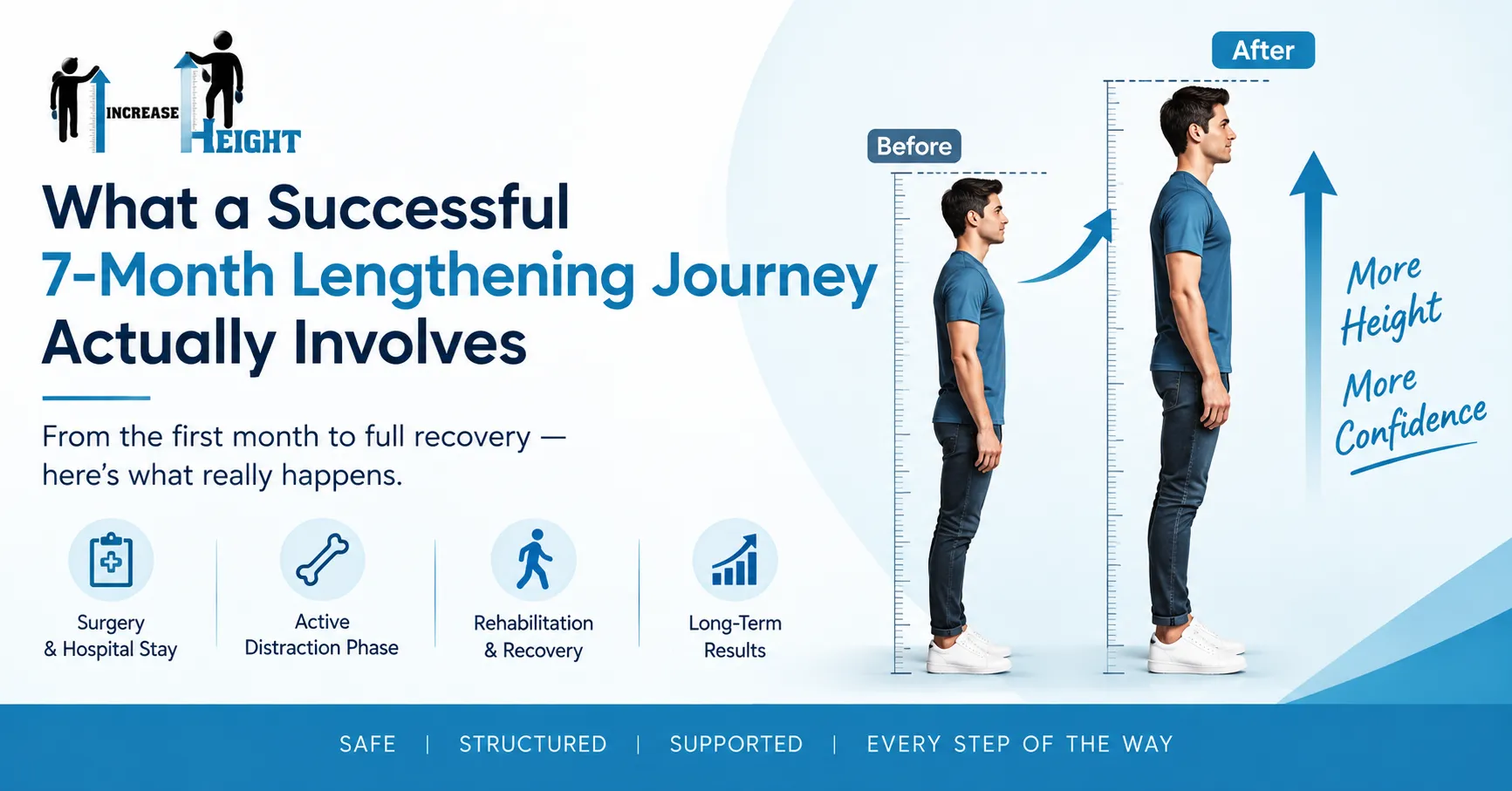 Leg lengthening journey