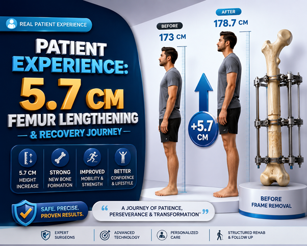 Patient Experience: 5.7 cm Femur Lengthening and Recovery